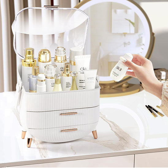 Boite rangement maquillage et cosmétiques pratique