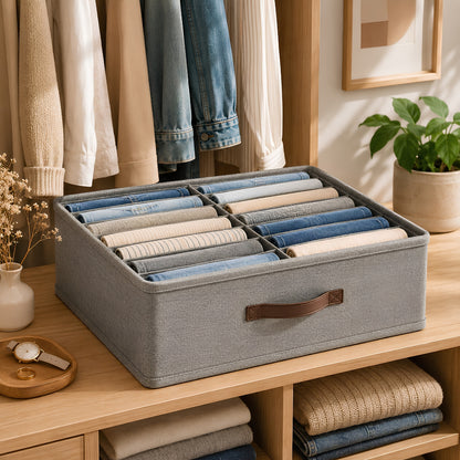 Organisateur de tiroir gris quatorze trou pour commode