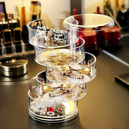 Boite à bijoux avec compartiments