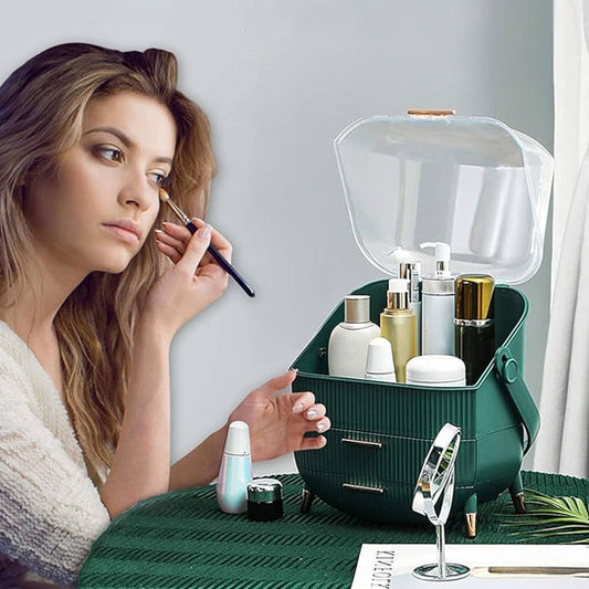 Boite rangement maquillage pratique et fonctionnelle