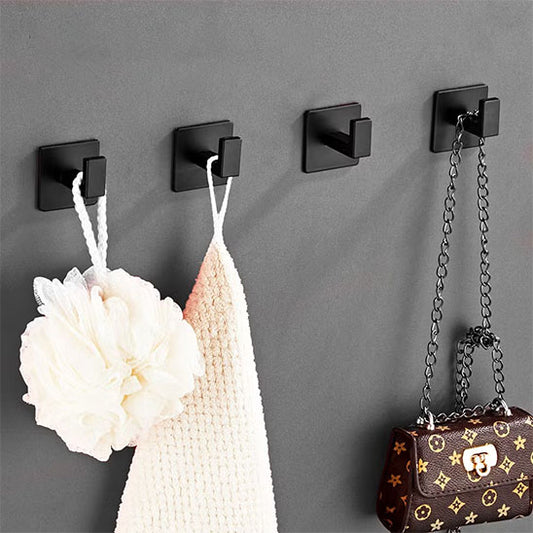 crochet porte manteau elegance design moderne noir mat pour interieur chic
