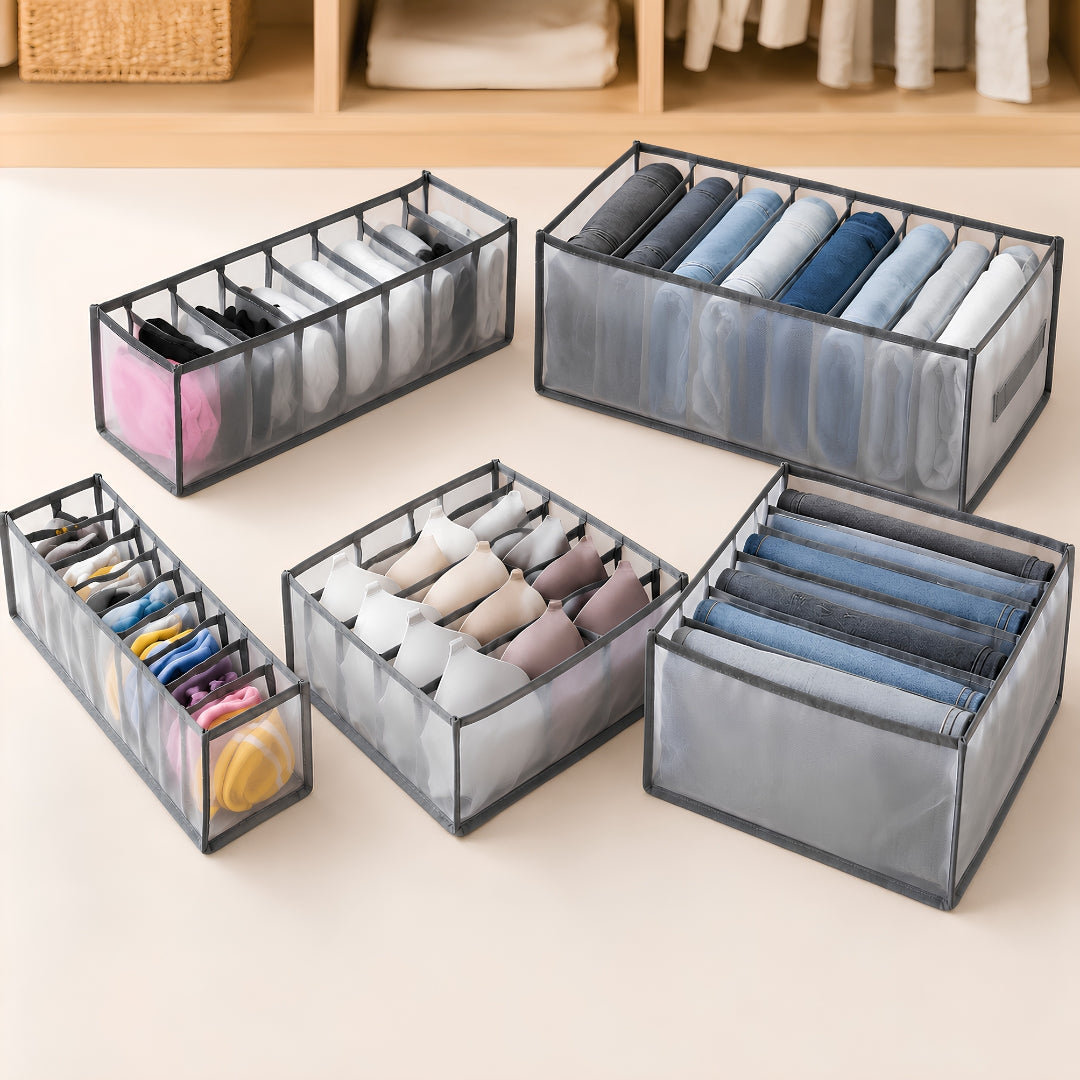 Organisateur de tiroir pack complet pour organiser tous les vêtements