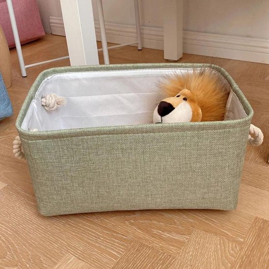 Paniers de rangement avec poignées pour ranger facilement les objets du quotidien