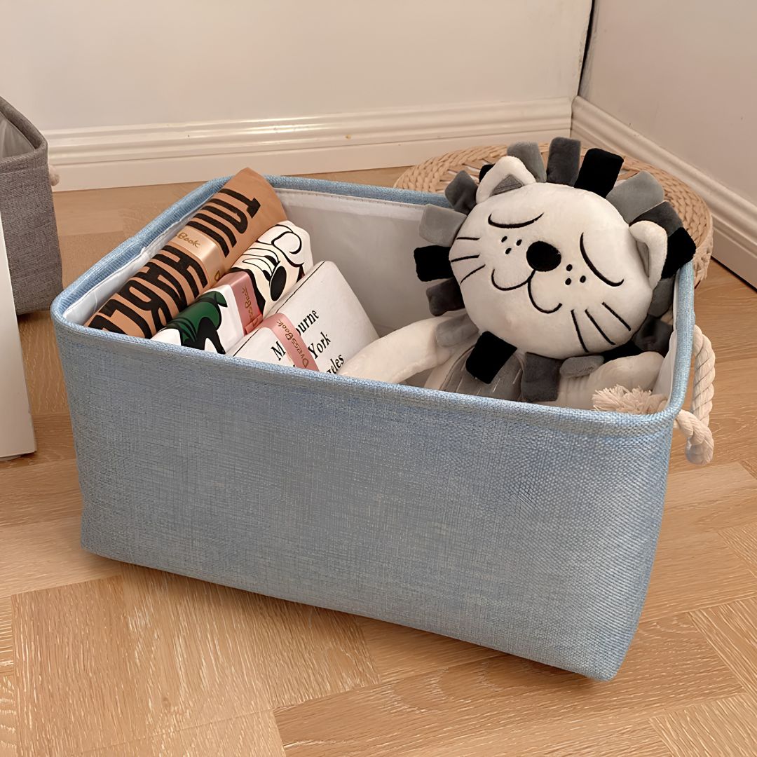 Paniers de rangement design pour vêtements, jouets et couvertures