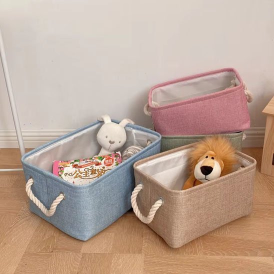 Paniers de rangement pliables pour organiser vêtements et accessoires avec élégance