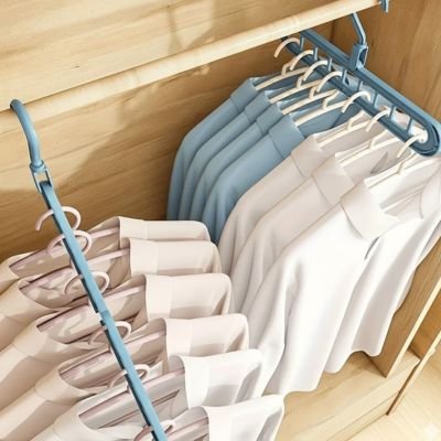 porte cintre gain de place pour dressing organisé