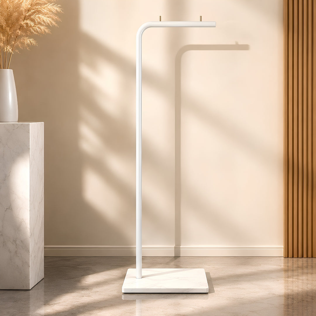 Valet de chambre décoratif blanc pour chambre contemporaine