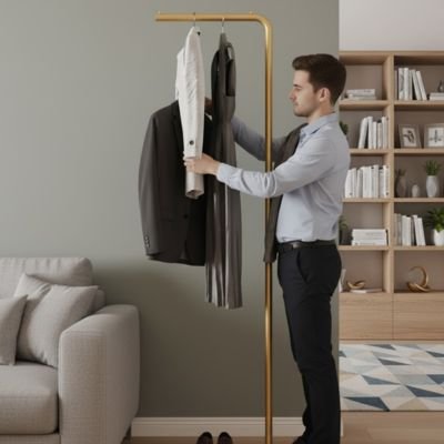 Valet de chambre minimaliste pour organiser vos vêtements